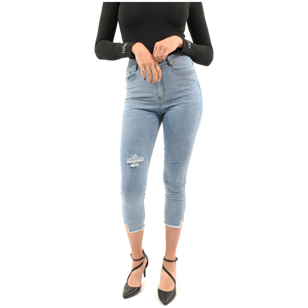 Stretch-skinny-crop-pocket-jeans