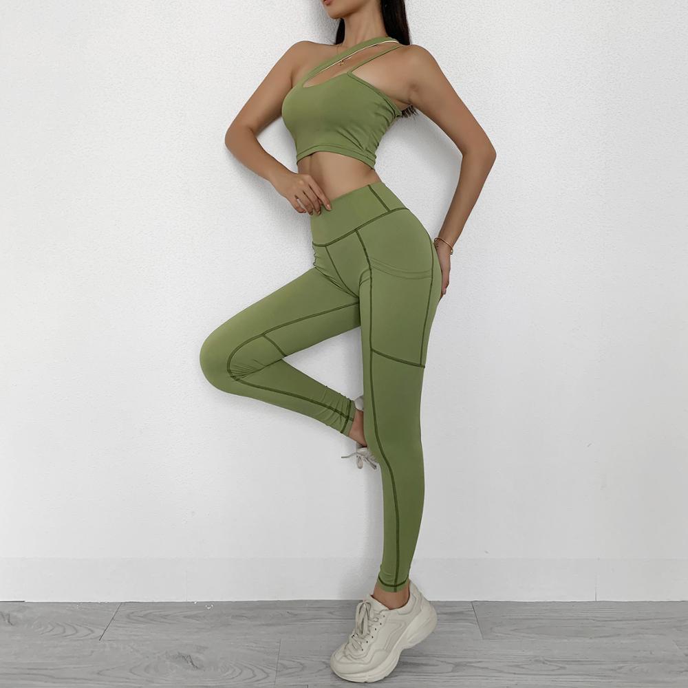  2-peice-Anti-Wrinkle-High-Waist-Legging-Set