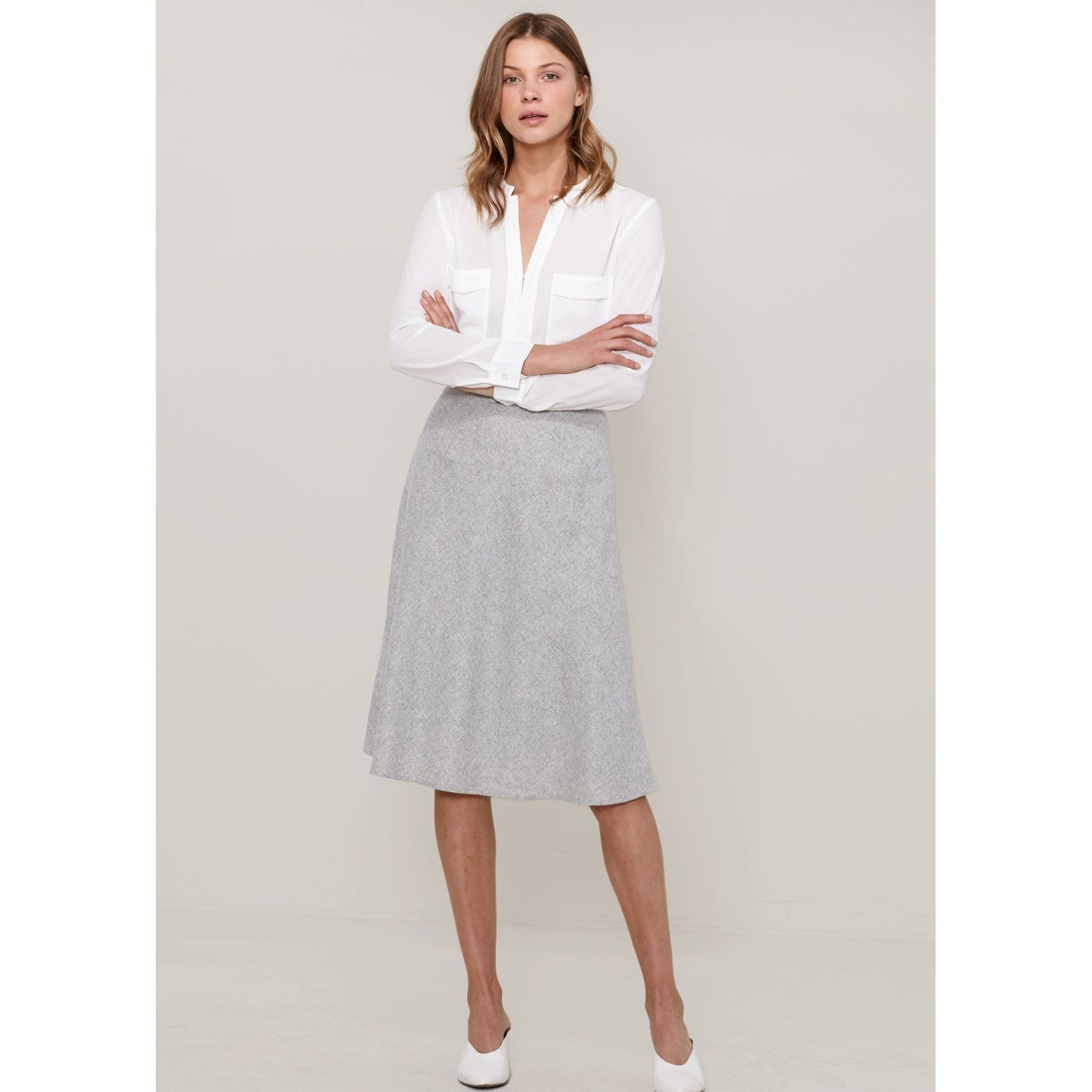  Heather-Grey-Wool-Knit-Midi-Skirt