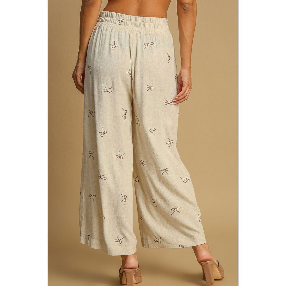 cream-draw-string-bow-embroidered-wide-leg-pants