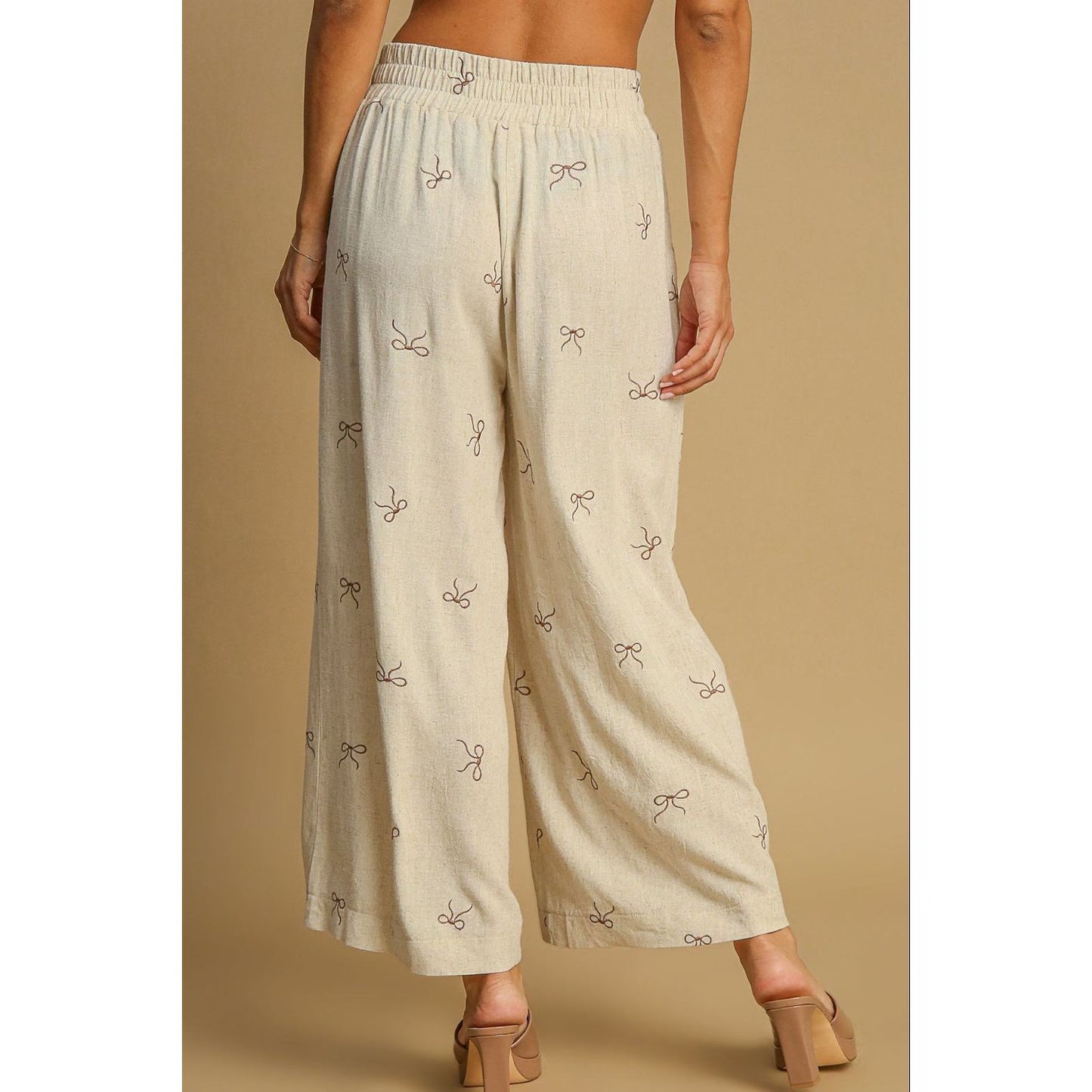 cream-draw-string-bow-embroidered-wide-leg-pants