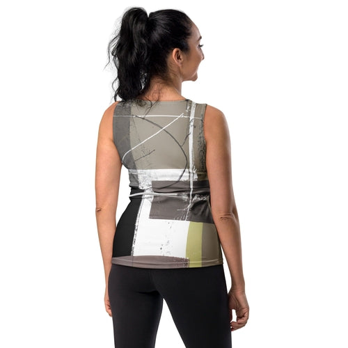 womens-stretch-fit-tank-top-abstract-brown-geometric-shapes