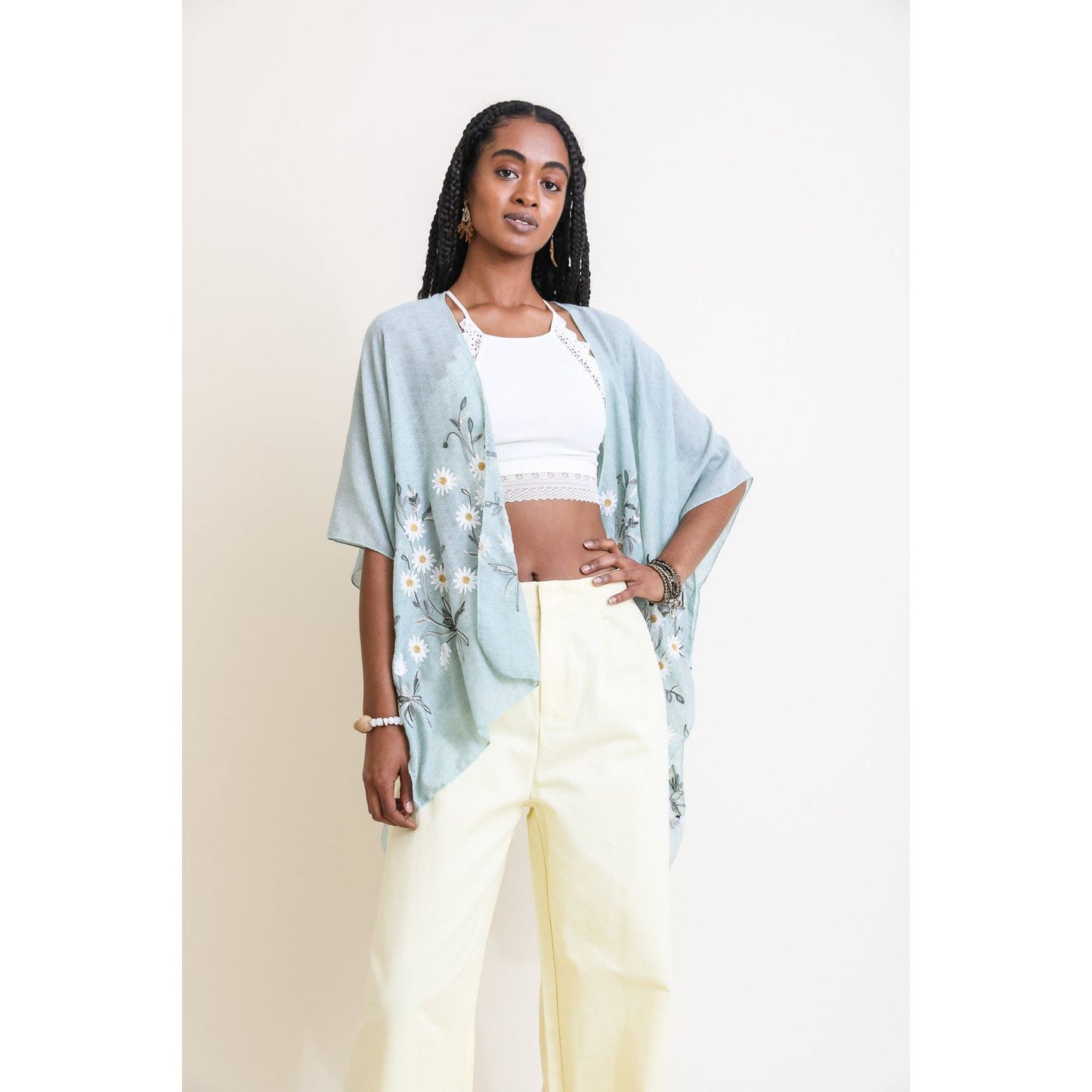 Chambray-Spring-Daisy-Kimono